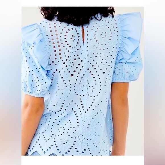 English Factory Eyelet Top - Picture 5 of 8